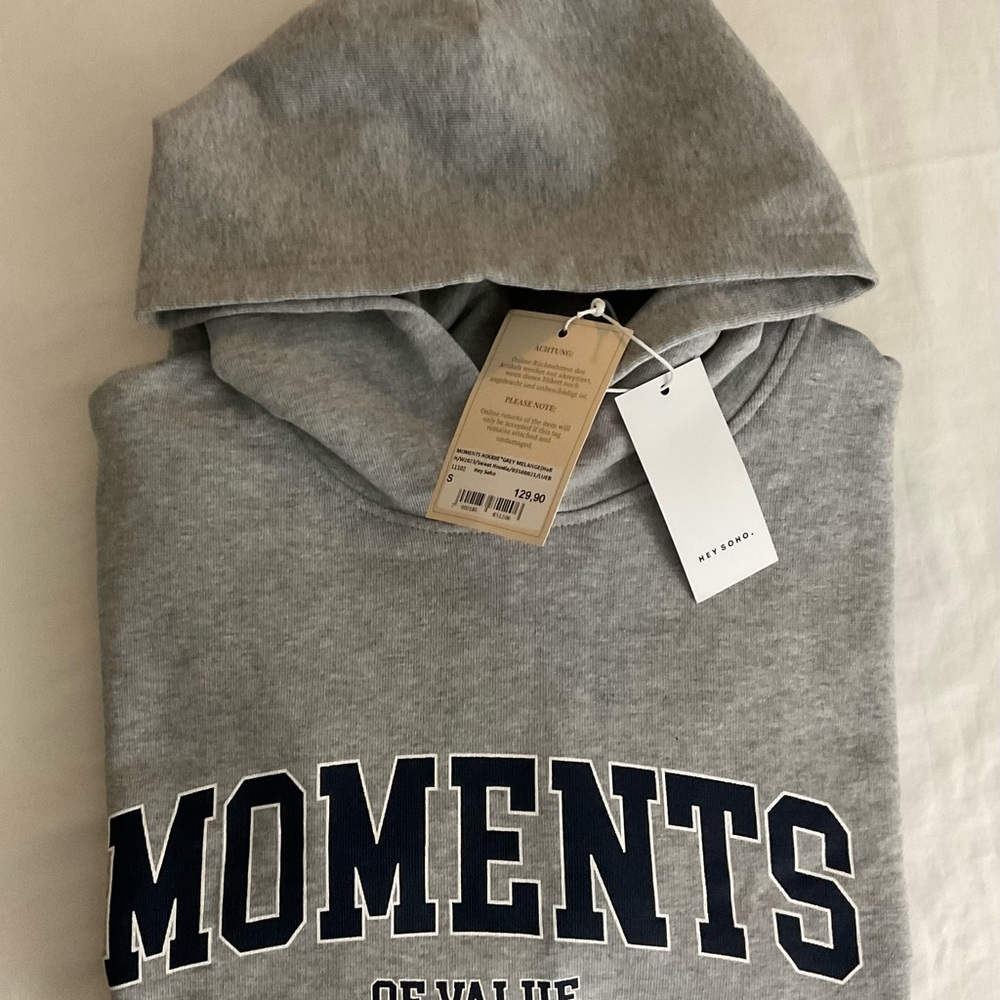 HEY SOHO Moments of Value Hoodie SZ US-S, EU-XS NWT